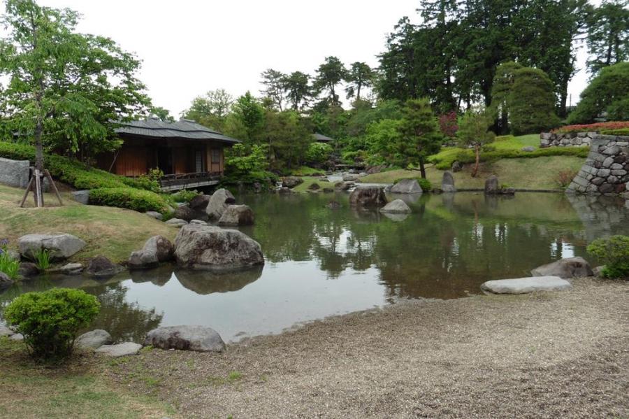 前橋公園　日本庭園