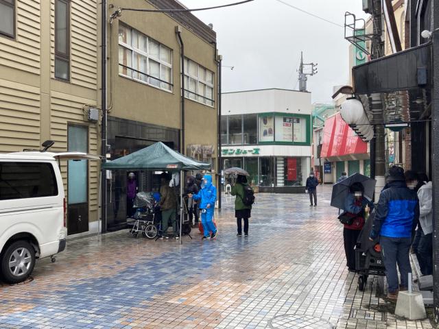 ホリプロ60周年映画「NO CALL NO LIFE」の撮影が前橋市内で行われました。