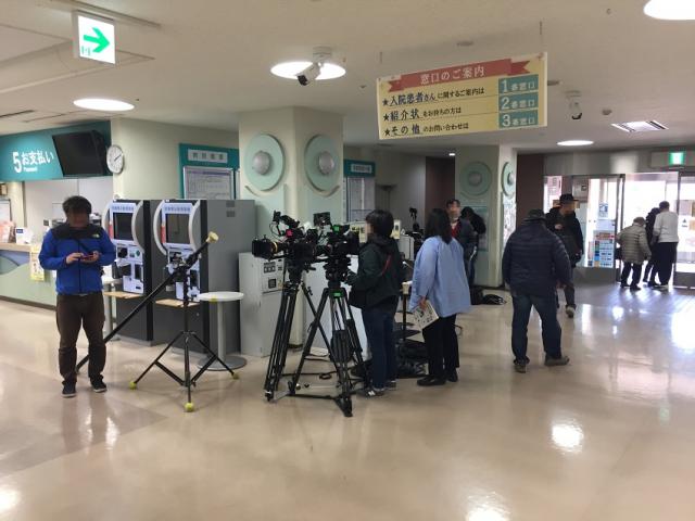テレビ東京「病院の治しかた」の撮影が前橋市内で行われました。
