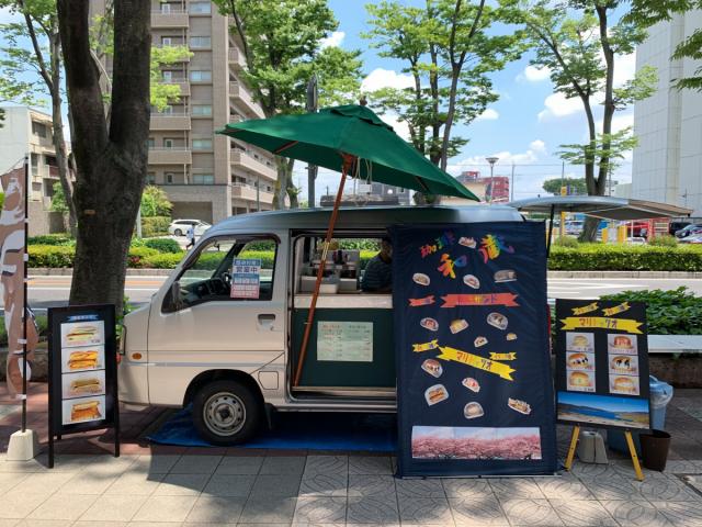前橋駅北口けやき並木通りにオープンカフェ 出店中！