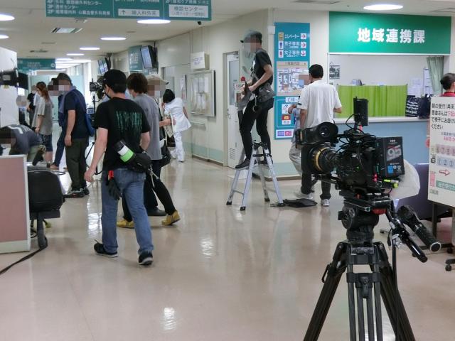 テレビ東京 「病院の治しかた ～スペシャル～ 」の撮影が前橋市内で行われました。 是非ご覧ください。