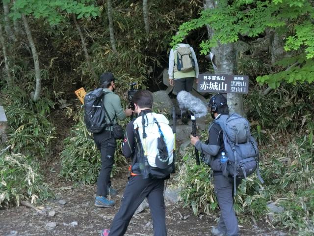 NHK-BSプレミアム「にっぽん百名山」の撮影が前橋市内で行われました。是非ご覧ください。