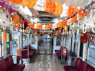 9/20(月)～10月末 上毛電気鉄道で「ハロウィン電車」運行中！