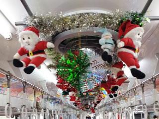 12/25(土)まで 上毛電気鉄道「クリスマストレイン」運行中！