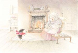 12/18(土)～1/16(日) 「はりねずみくんの ゆきだるま」はらだよしこ 絵本原画展 開催！