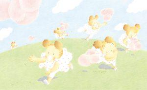 6/11(土)～7/18(月･祝) フリッツ・アートセンターで『わたあめ』 近藤未奈 絵本原画展   開催！