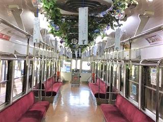 7/13(水)～ 上毛電気鉄道で風情ある「風鈴電車」が運行しています！