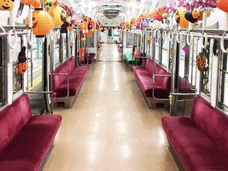 上毛電気鉄道で「ハロウィン電車」運行しています！