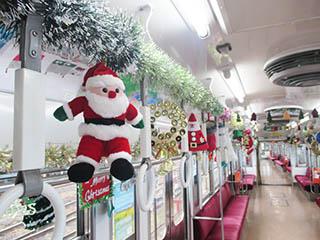  11/16(水)～上毛電気鉄道で「クリスマストレイン」の運行が始まります！