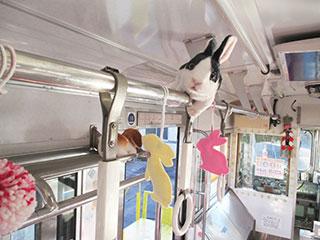 上毛電気鉄道で「うさぎ」の干支電車が運行しています！