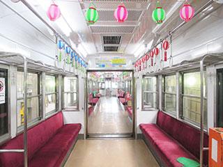 上毛電気鉄道で「風鈴電車」「お祭り電車」運行中！