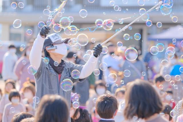 8/12(土)～8/13(日)道の駅まえばし赤城で「シャボン玉ワークショップ」開催！