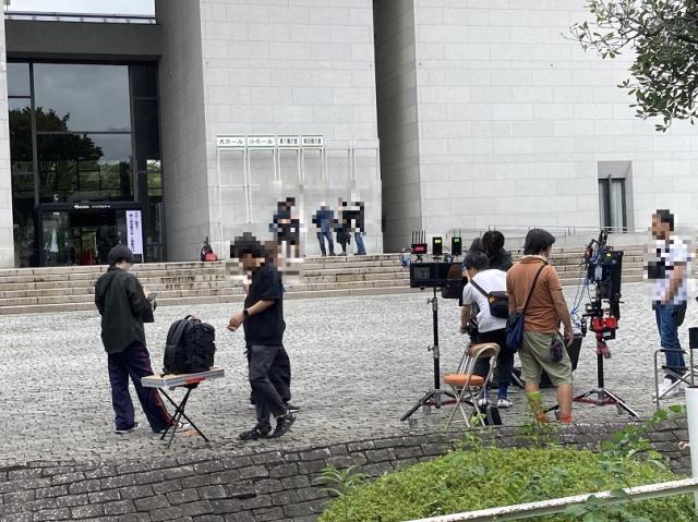 NHKドラマ　「アイドル誕生　輝け昭和歌謡」の撮影が前橋市内で行われました。