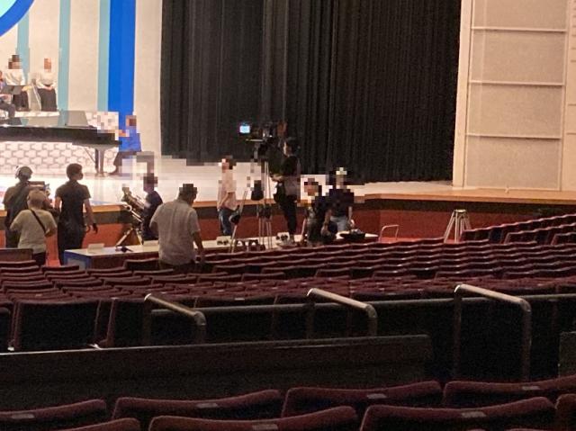 NHKドラマ　「アイドル誕生　輝け昭和歌謡」の撮影が前橋市内で行われました。