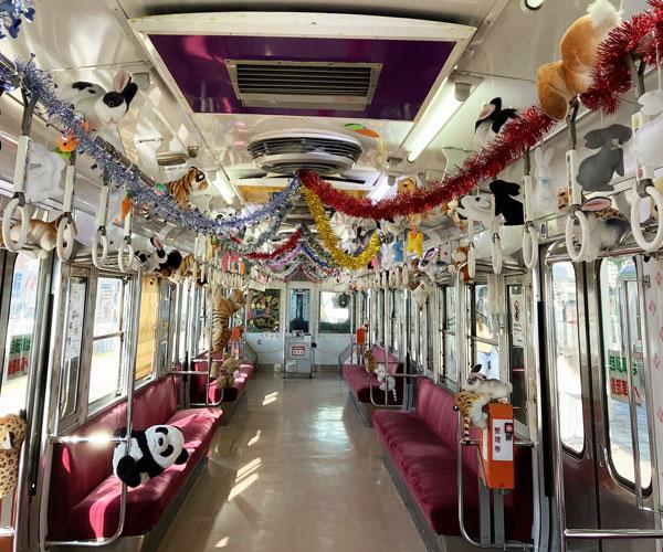 上毛電気鉄道でデコトレイン「あにまる電車」運行中！