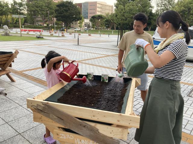 4/20(土)群馬県庁前県民広場で「けんちょうえこにわファーム」開催！