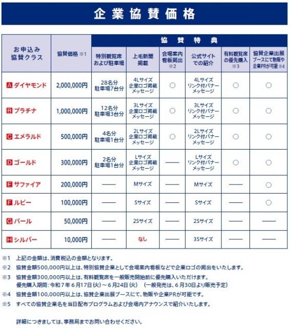 第69回前橋花火大会 ご協賛のお願い【2025.5.26 10:00～受付開始】