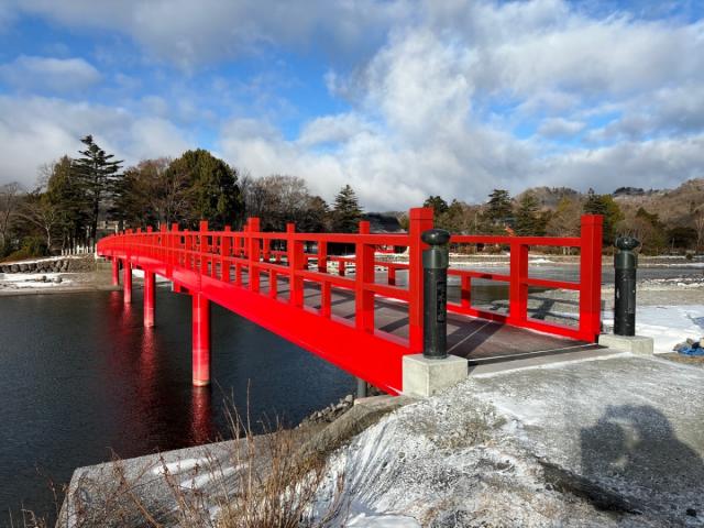 県立赤城公園の「啄木鳥橋」が開通しました！