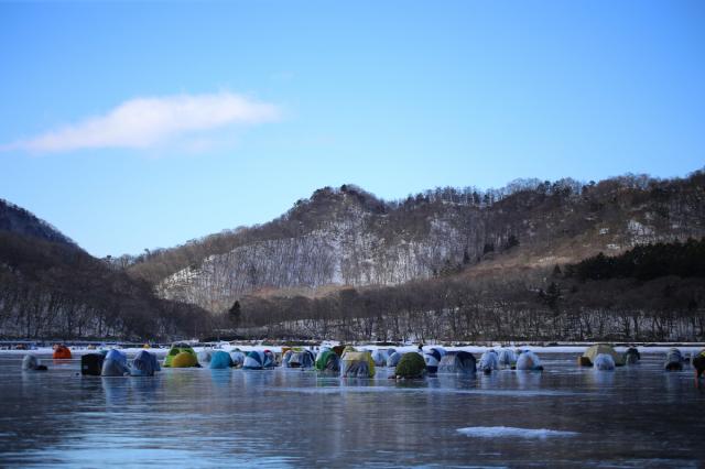 赤城大沼「氷上ワカサギ釣り」終了のお知らせ