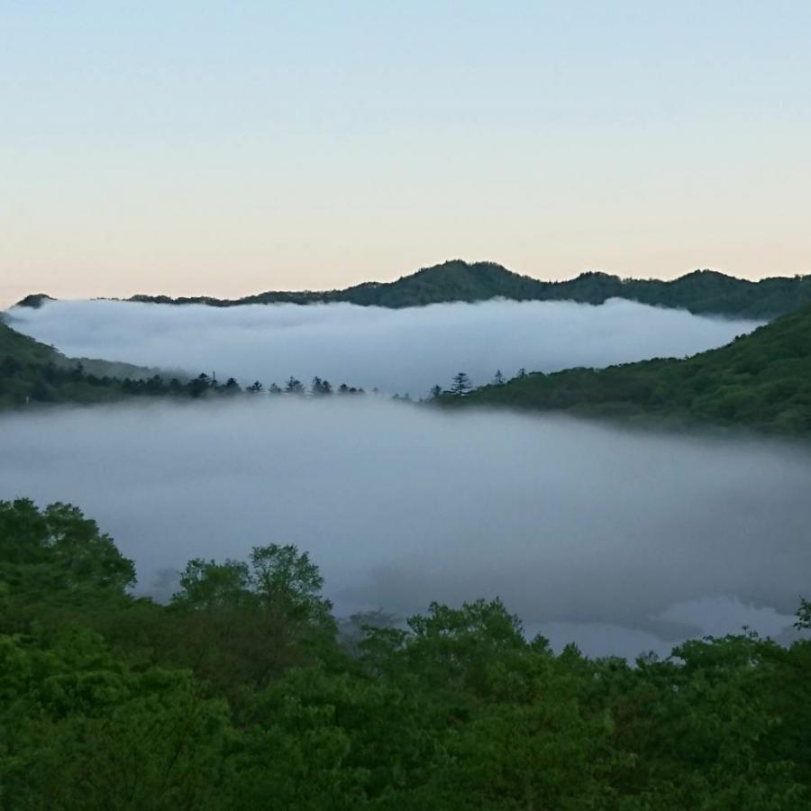 鳥居峠・覚満淵側（撮影スポット）