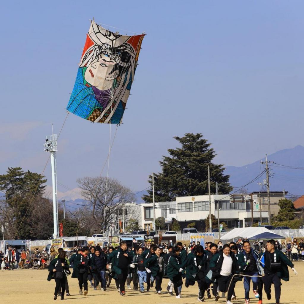 上州空っ風凧揚げ大会