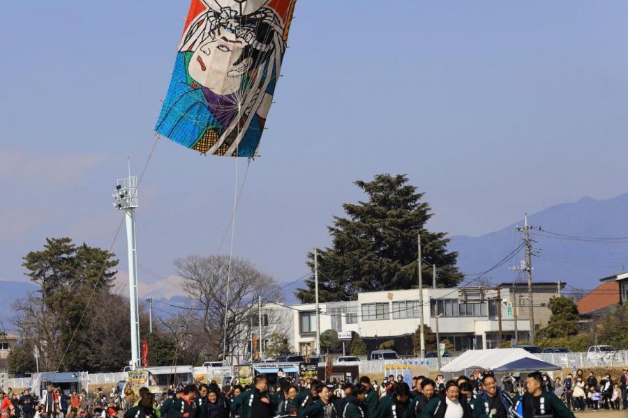 上州空っ風凧揚げ大会