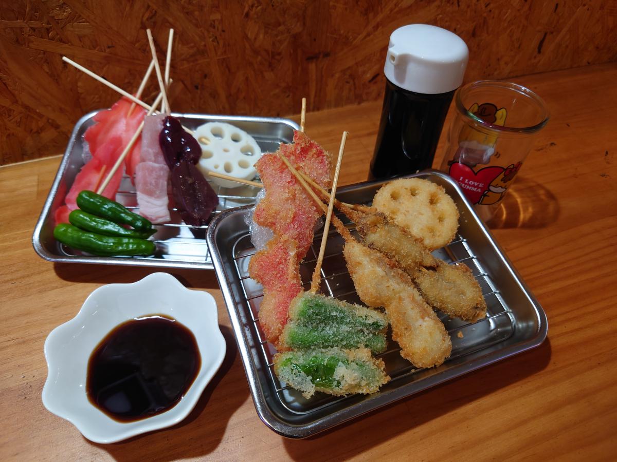串かつ おまかせ5本盛り
