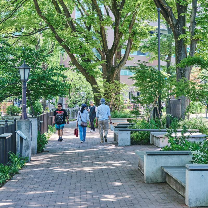 広瀬川河畔緑地