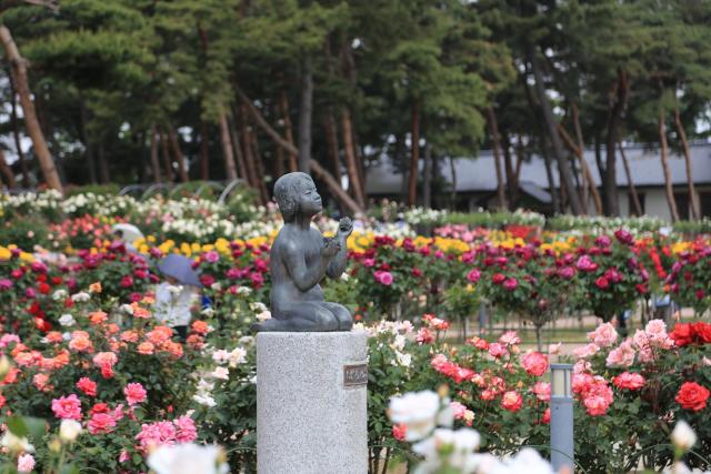 敷島公園門倉テクノばら園　※春のばら園まつりは中止となっています