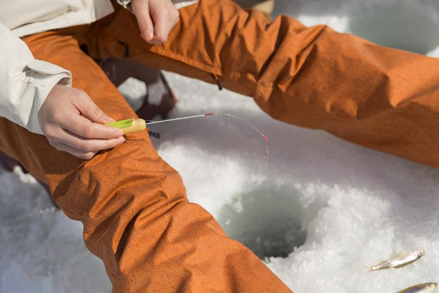 赤城大沼ワカサギ釣り