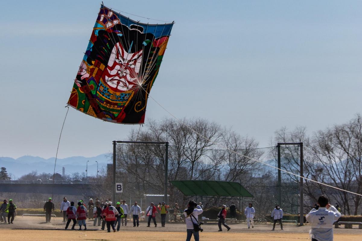 上州空っ風凧揚げ大会