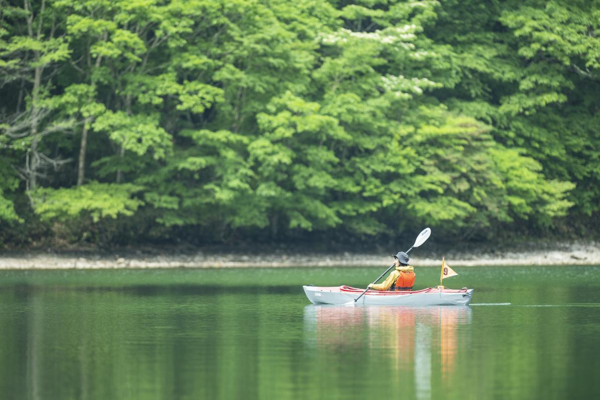 赤城大沼を楽しむ