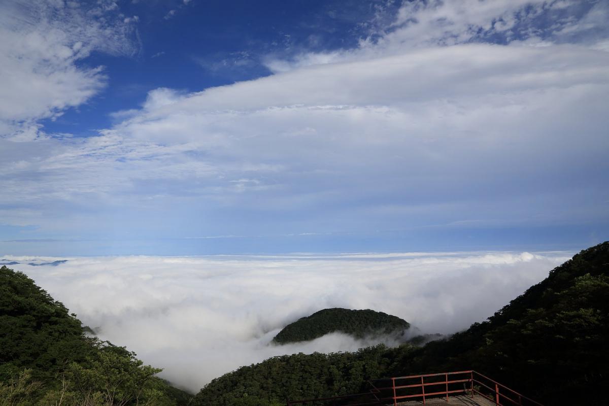鳥居峠から望む雲海