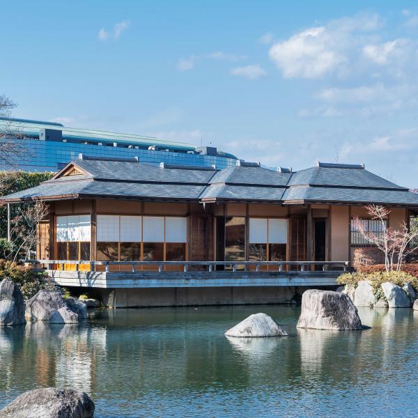前橋公園日本庭園（和室）