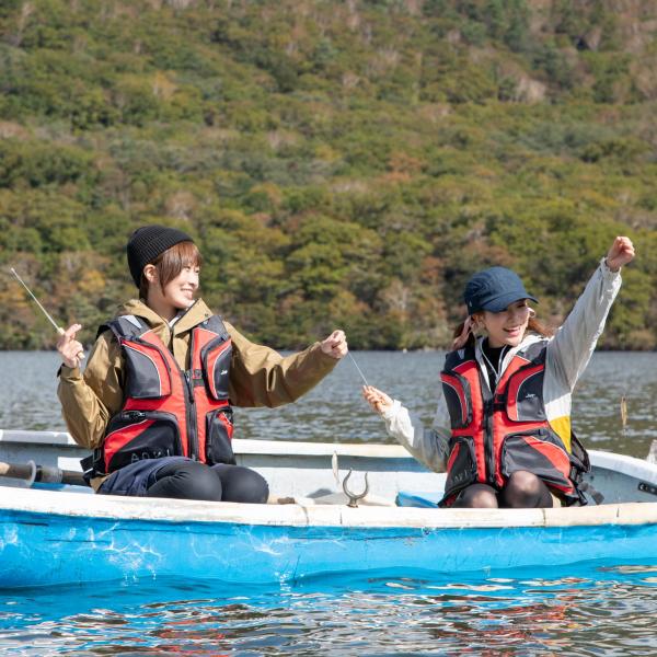 赤城山・ボートワカサギ釣り7