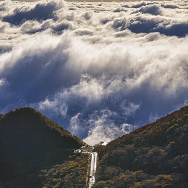 赤城山・鳥居峠16　地蔵岳山頂付近より見下ろし